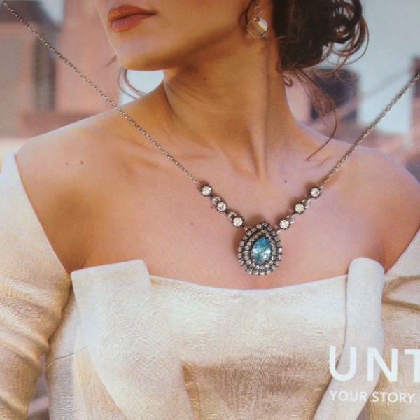 brilliant necklace, brilliant pendant,traditioanal necklace, bridal jewelry,bridesmaid jewelry,victorian jewelry