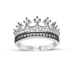 Crown Ring"Queen ring, prencess ring, her ring, his ring