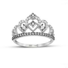 Crown Ring"Queen ring, prencess ring, her ring, his ring
