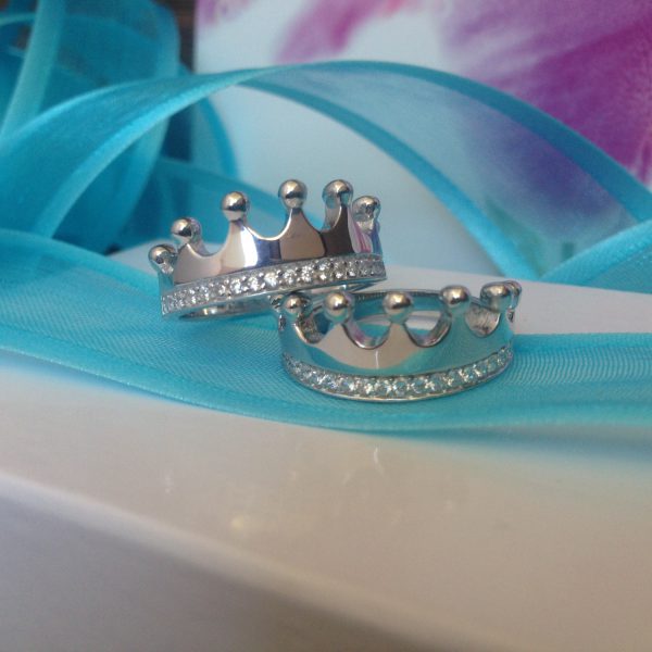 Silver ring king and queen deals