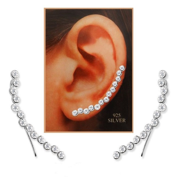 ear climber ear jacket ear cuff ear crawler earrings ear cuff earrings ear climber earrings minimalist ear crawler ear jackets UNIQUENEWLINE
