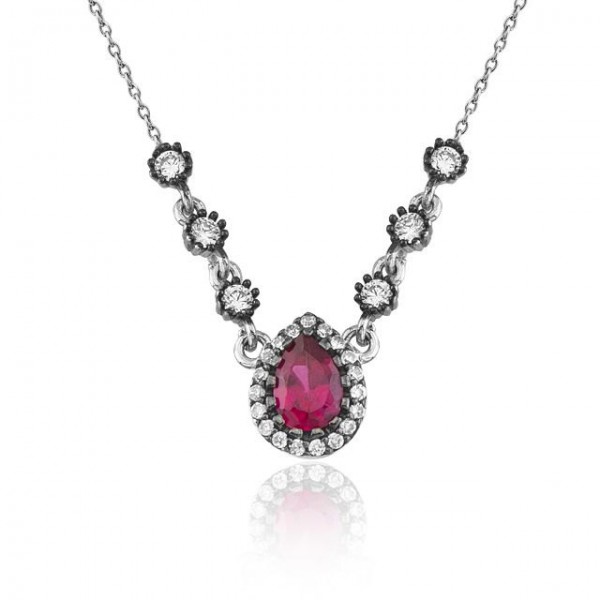 necklace, silver necklace