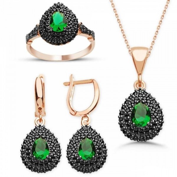 classic jewelry set, traditional beauty