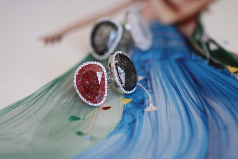 stone rings, silver rings,