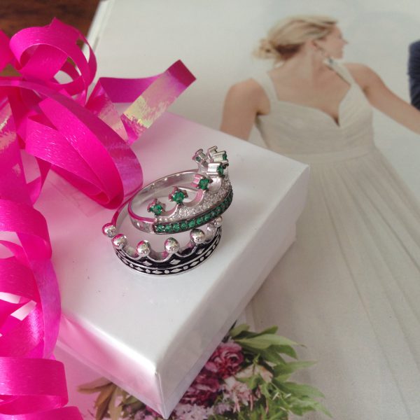 crown ring set,gold crown ring,sterlin silver crown ring,promise rings,crown ring for women