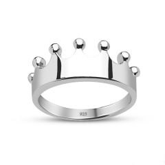 Crown Rings,silver crown rings,gold crown ring,crown ring for him,his ring,crown promise rings for him,king rings