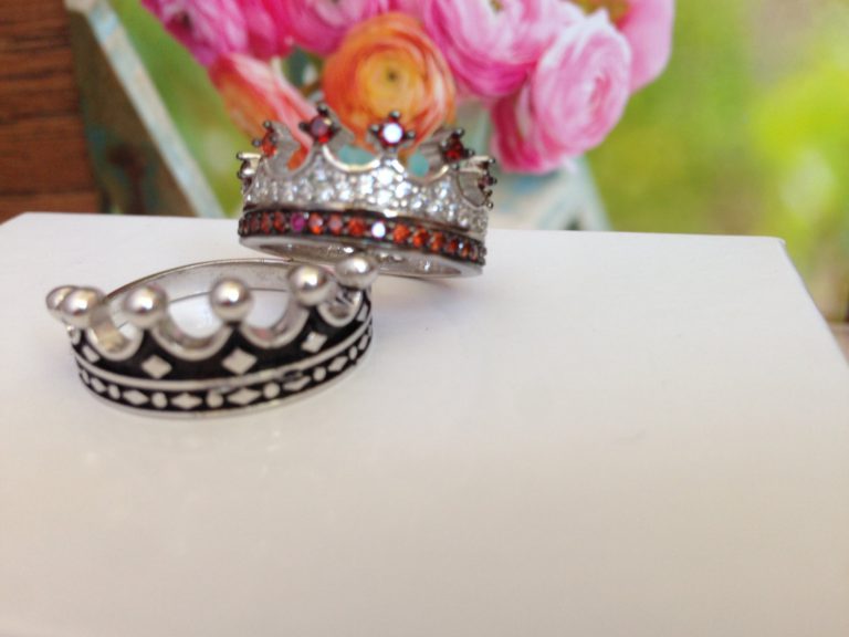 King & Queen ring, crown ring set,gold crown ring,925k silver decorated with high quality zircon as a set,promise rings