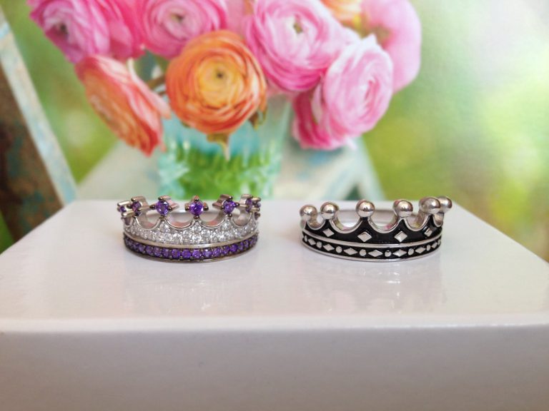 King & Queen,crown ring,crown ring set,gold crown ring,925k silver decorated with high quality zircon